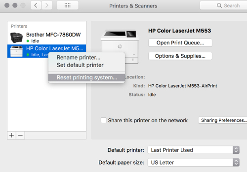 installing printer driver for mac